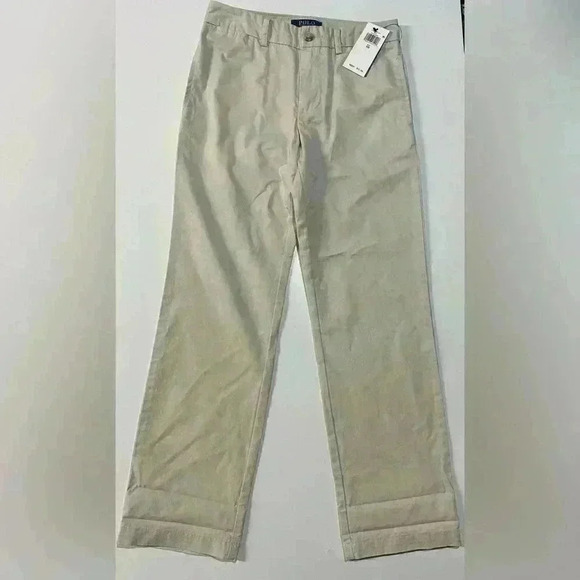 NWT Boys Polo by Ralph Lauren Basic Sand Khakis Size 10 (read description) - Picture 1 of 2